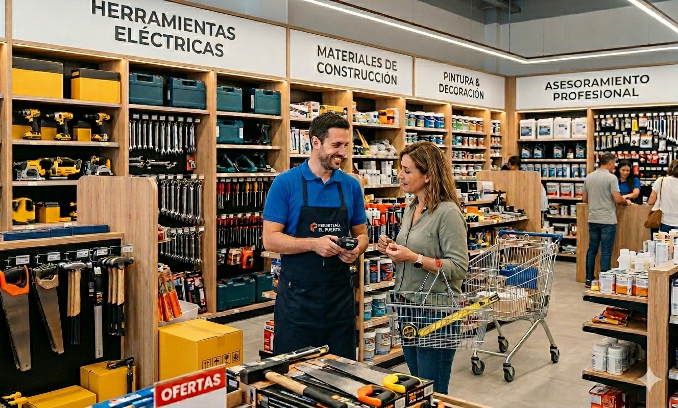 Imagen principal de ferretería con asesoramiento profesional